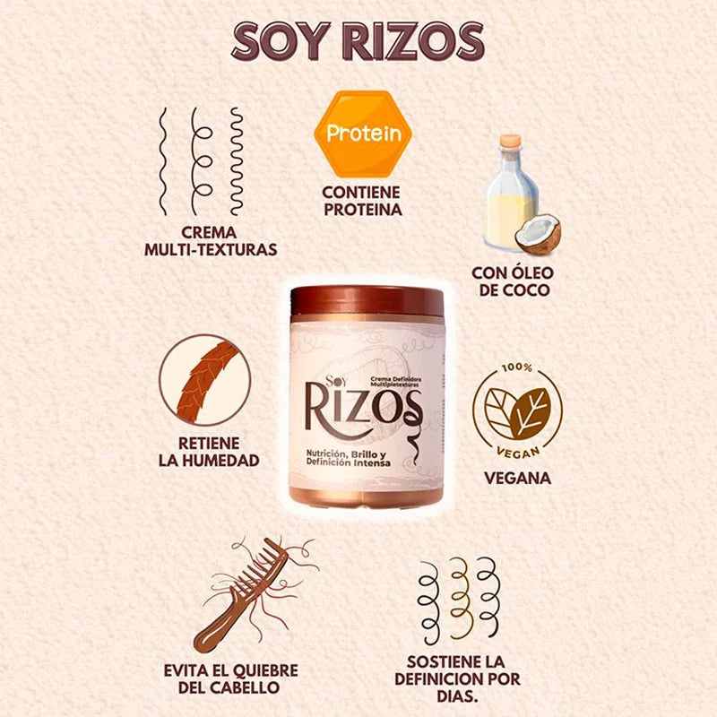CREMA PARA RIZOS| Vive con rizos definidos por + de 5 días ✨