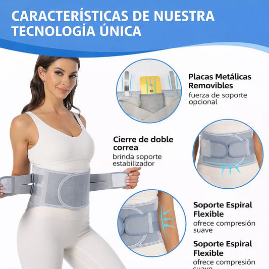 LumbarPro 360° - Faja De Soporte Lumbar Ajustable
