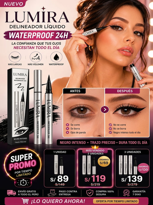 Lumira Delineador ✨ | Waterproof 24H