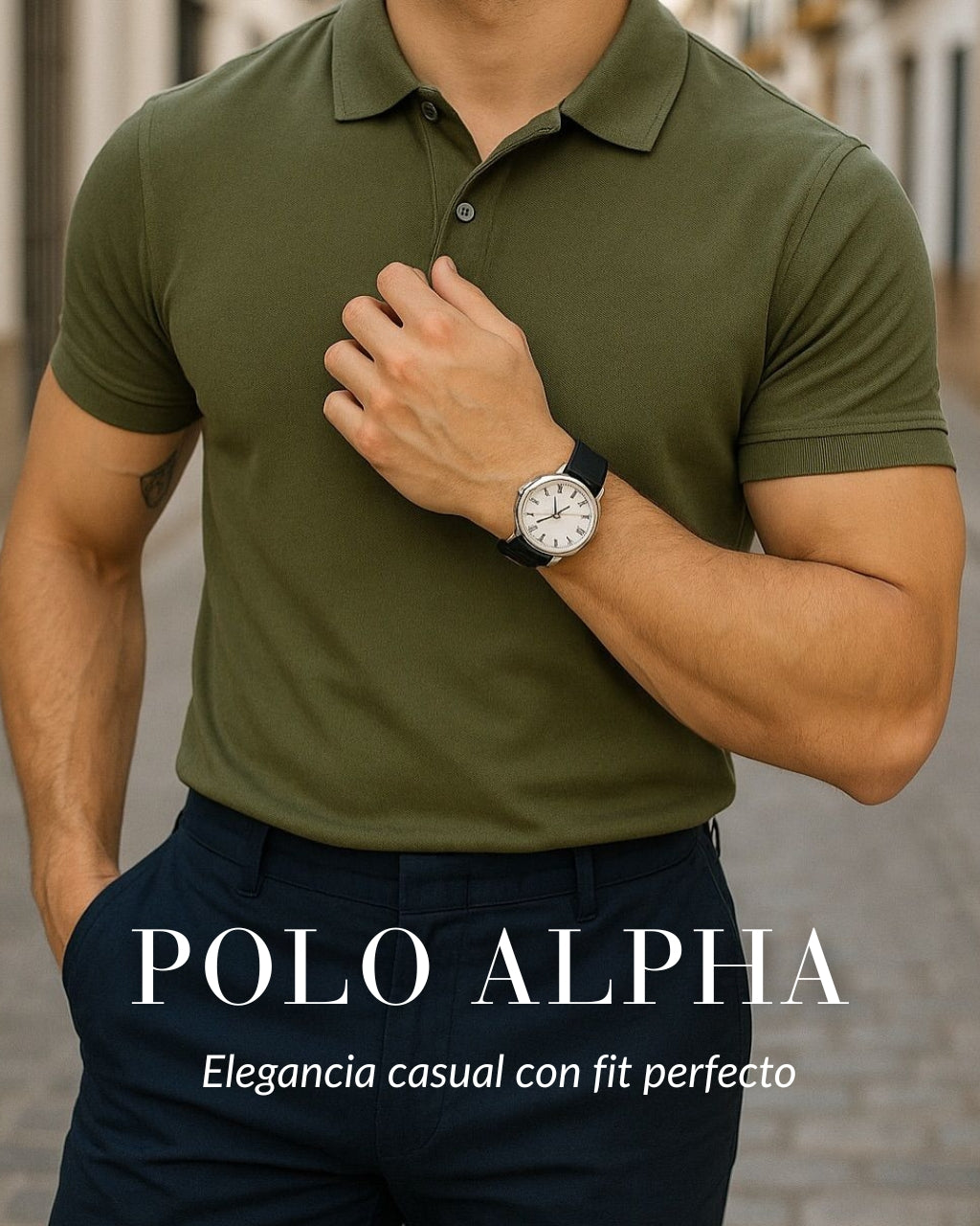 POLO ALPHA - ELEGANCIA CASUAL CON FIT PERFECTO