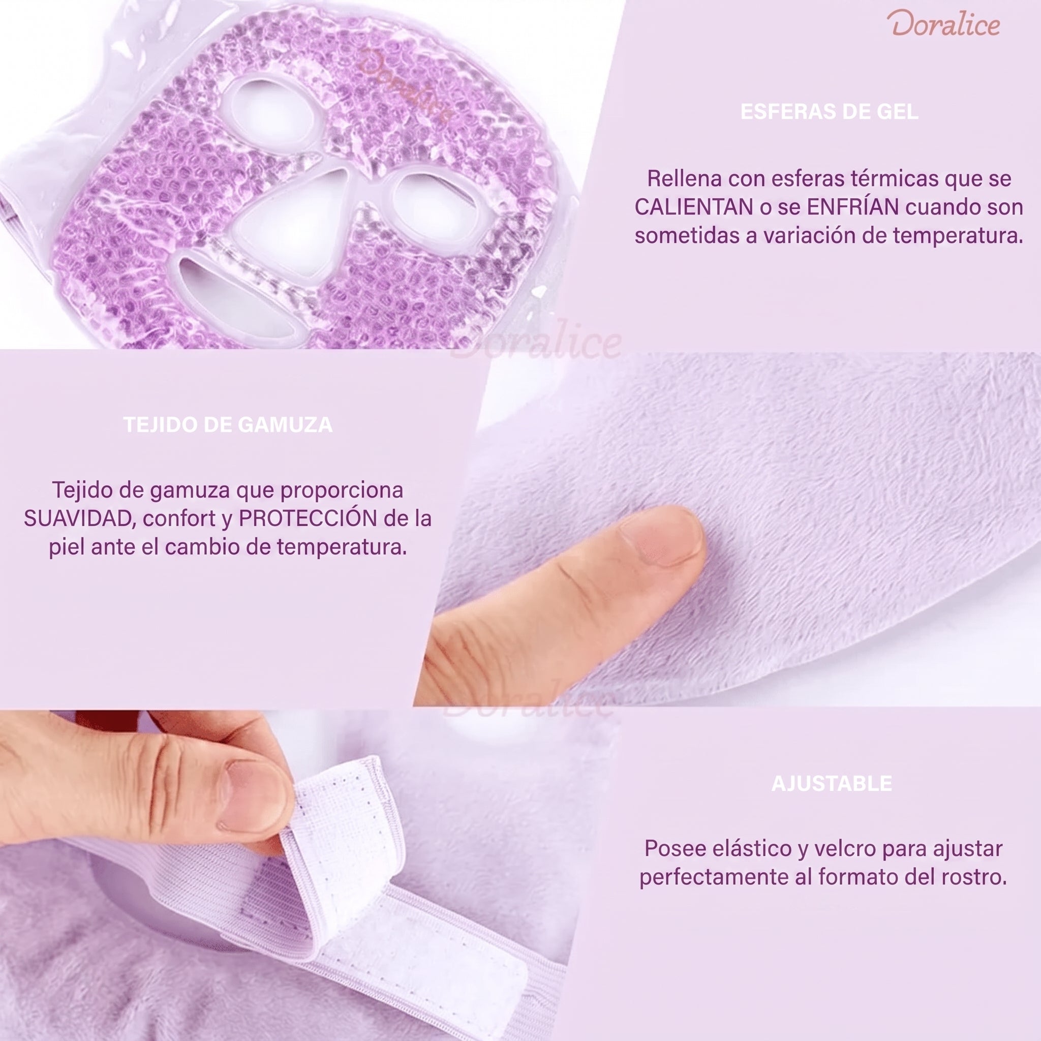 ThermaGlow™ - Máscara de Terapia Térmica Facial