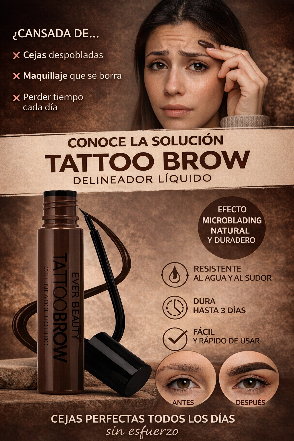 Tattoo Brow 72H - CEJAS PERFECTAS POR 3 DIAS