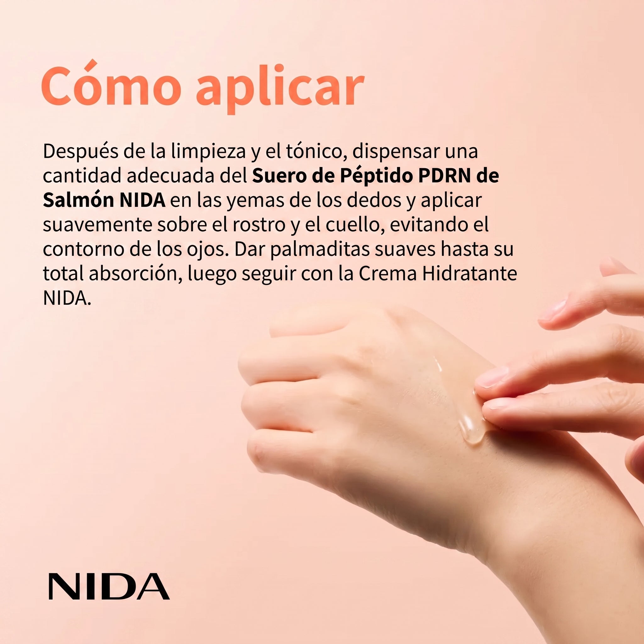 Suero peptídico PDRN de salmón NIDA