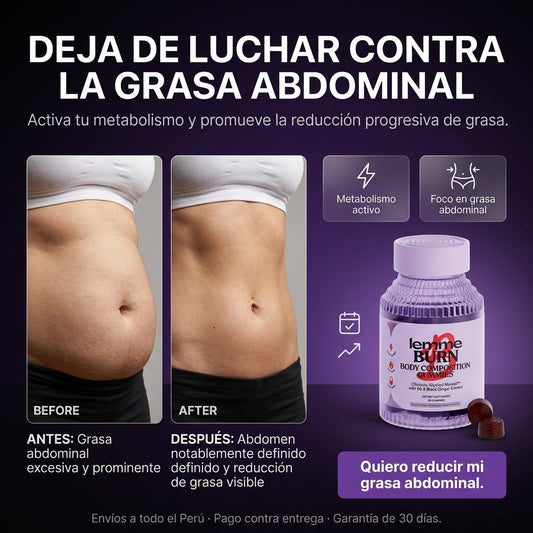 Lemme Burn 💜 | Activa tu Metabolismo y Quema Grasa Abdominal — Resultados en 12 Semanas