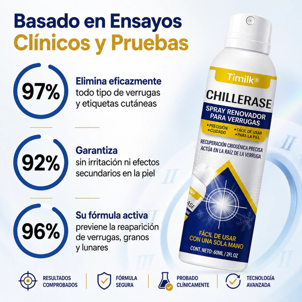 Spray Eliminador de Verrugas